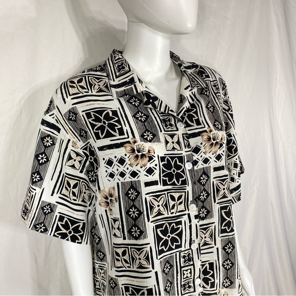 G.W. Division of Graff Vintage 80’s Floral Design Skirt & Blouse Set - Picture 3 of 9